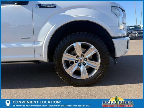 Used 2015 Ford F150 Platinum w/ Equipment Group 701A Luxury AWD/4WD image 7