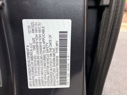 Used 2026 Honda Odyssey EX-L image 37