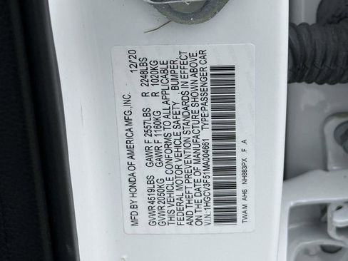 Used 2021 Honda Accord EX-L image 31