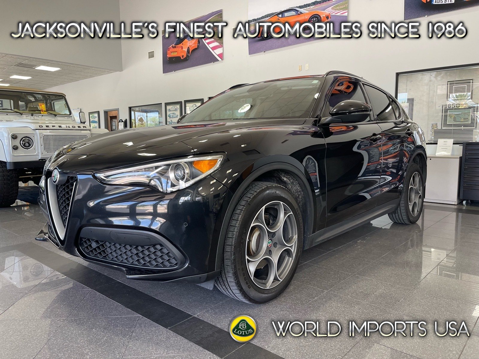 Used 2018 Alfa Romeo Stelvio Sport w/ Quick Order Package 22J Sport AWD/4WD image 1