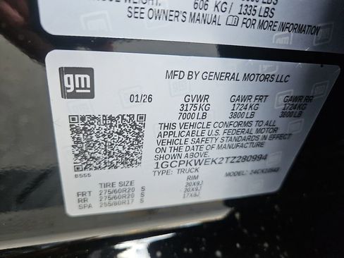 New 2026 Chevrolet Silverado 1500 RST w/ RST Select Package image 17