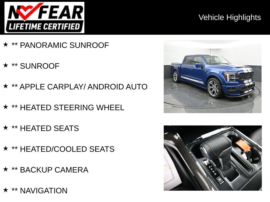 Used 2025 Ford F150 Lariat w/ Equipment Group 502A High AWD/4WD image 2