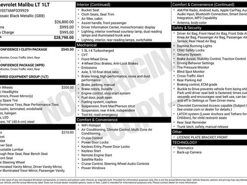 Used 2021 Chevrolet Malibu LT FWD image 5