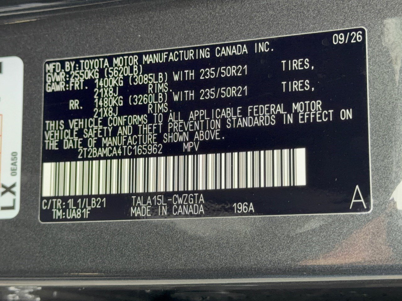 New 2026 Lexus RX 350 AWD image 35