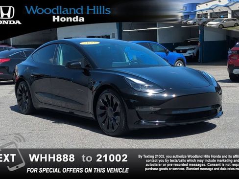 Used 2022 Tesla Model 3 Performance AWD/4WD image 3