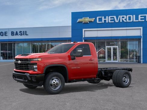 New 2026 Chevrolet Silverado 3500 W/T w/ Snow Plow Prep Package AWD/4WD image 2