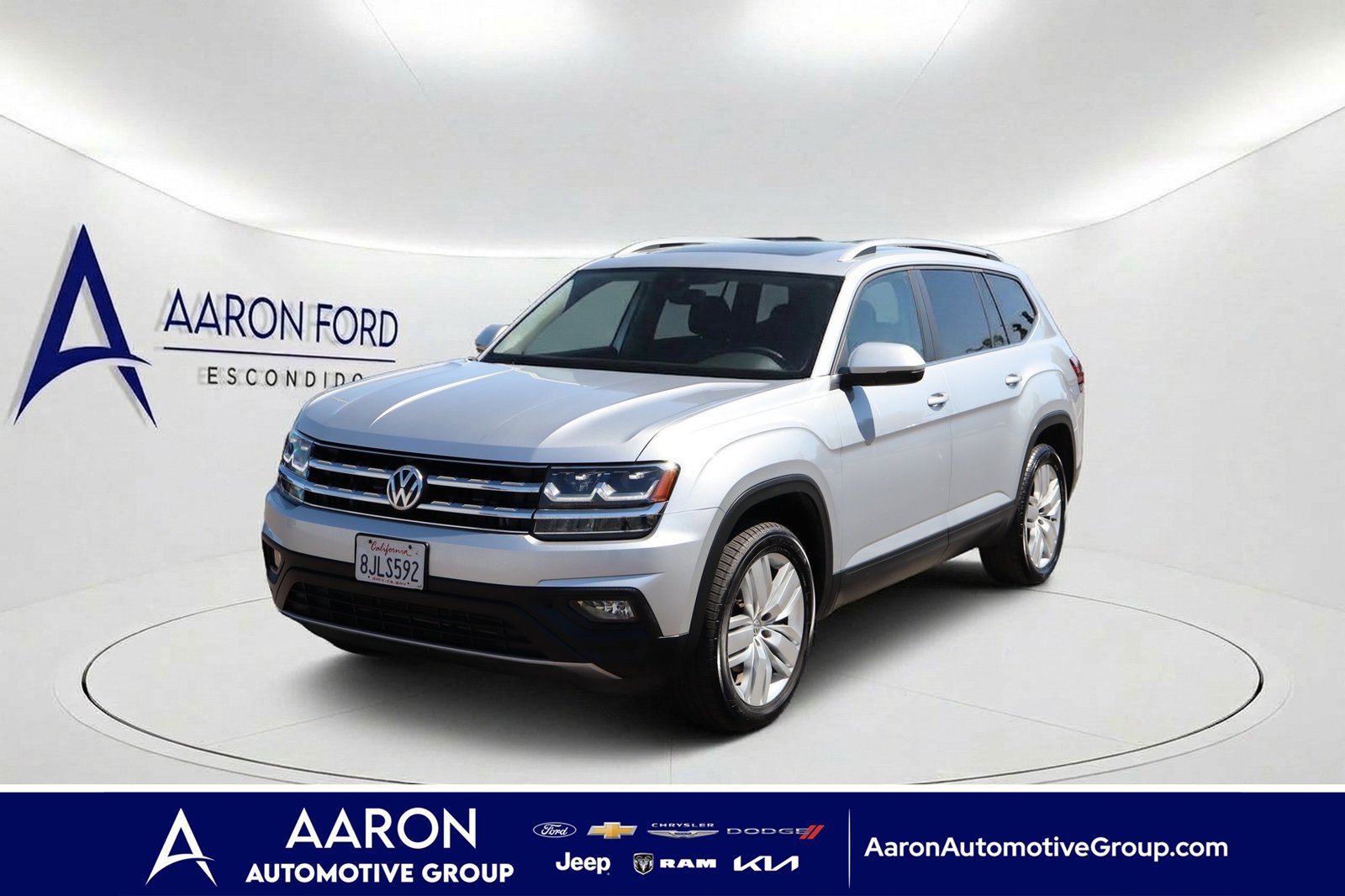 Used 2019 Volkswagen Atlas SE w/ Panoramic Sunroof Package FWD image 1