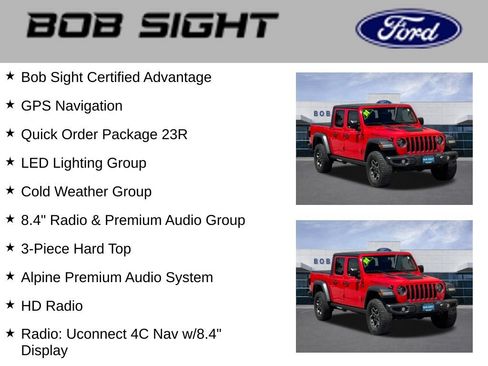 Used 2021 Jeep Gladiator Rubicon AWD/4WD image 3