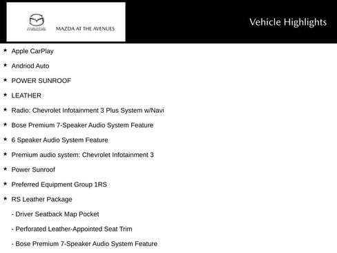 Used 2022 Chevrolet Equinox RS w/ RS Leather Package image 10