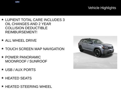 Used 2019 Volkswagen Atlas SEL AWD/4WD image 7