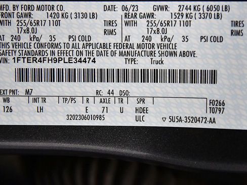 Used 2023 Ford Ranger XL w/ Equipment Group 101A High AWD/4WD image 15