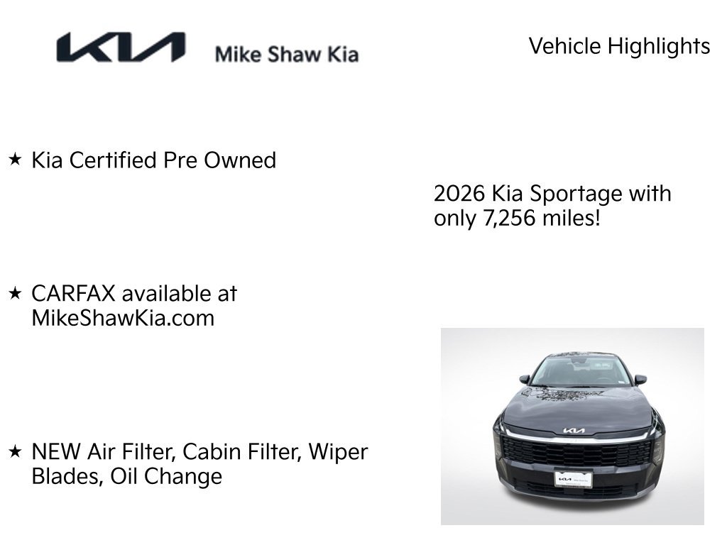 Certified 2026 Kia Sportage EX FWD image 6