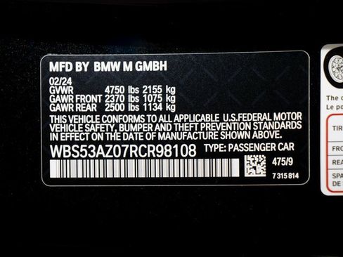 Certified 2024 BMW M4 Coupe w/ M Carbon Exterior Package image 23