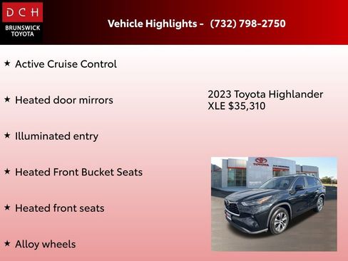 Used 2023 Toyota Highlander XLE image 9