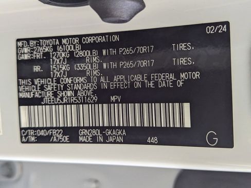 Used 2024 Toyota 4Runner SR5 image 63