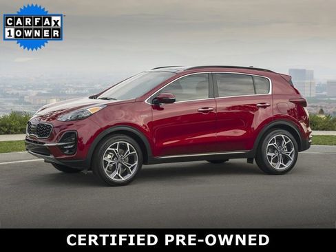 Certified 2022 Kia Sportage Nightfall Edition w/ Nightfall Fwd Premium Package image 1