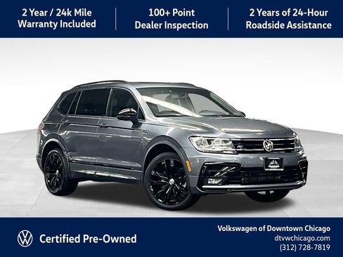 Certified 2021 Volkswagen Tiguan SE R-Line AWD/4WD image 1