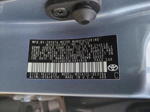 Certified 2020 Toyota Corolla SE FWD image 15