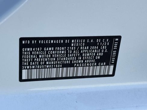 New 2026 Volkswagen Jetta S image 16