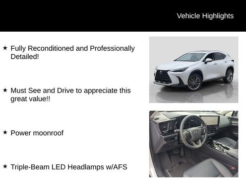 Used 2023 Lexus NX 300h AWD w/ Towing Package (2000 Lbs) image 16