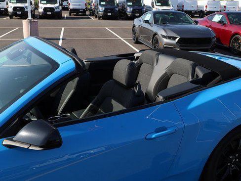 New 2025 Ford Mustang EcoBoost 2D Convertible w/ Mustang Nite Pony Package image 13