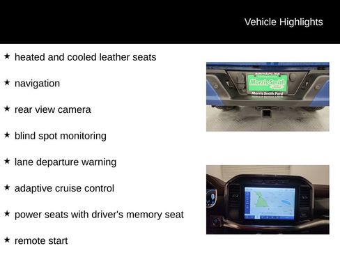 Certified 2022 Ford F150 Lariat w/ Equipment Group 502A High image 11