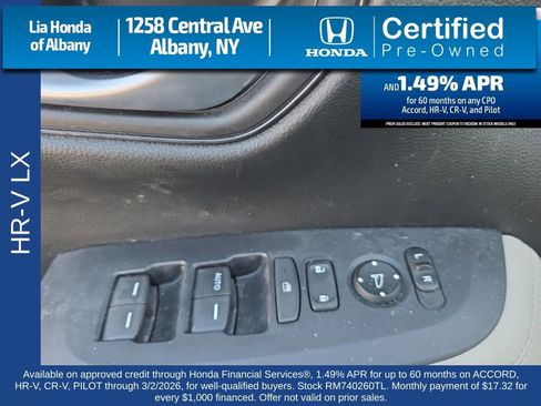 Used 2024 Honda HR-V LX image 10
