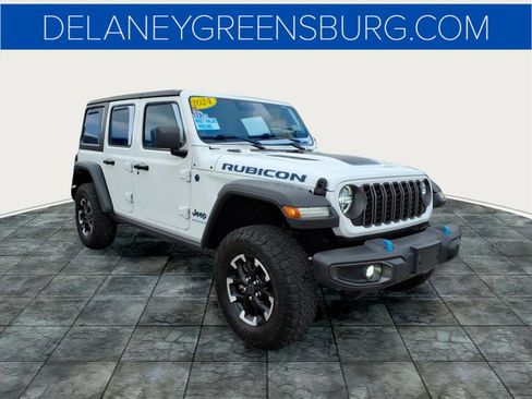 Used 2024 Jeep Wrangler Unlimited Rubicon 4xe image 1