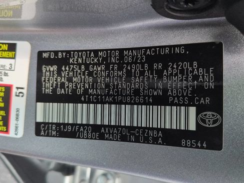 Certified 2023 Toyota Camry LE FWD image 14