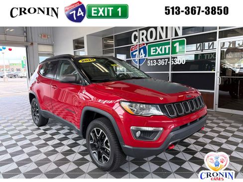 Used 2020 Jeep Compass Trailhawk AWD/4WD image 1