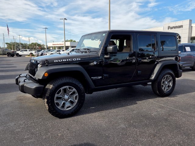 Certified 2018 Jeep Wrangler Unlimited Rubicon w/ Connectivity Group AWD/4WD image 3