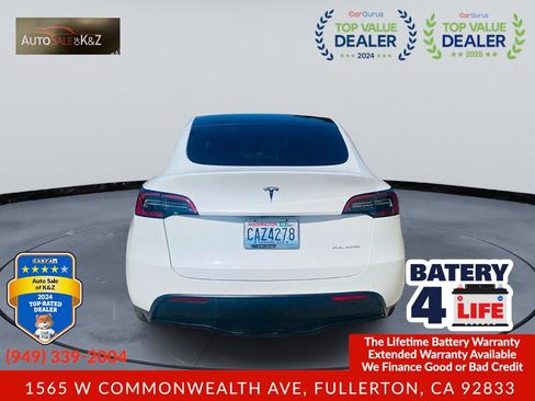 Used 2022 Tesla Model Y Long Range AWD/4WD image 3
