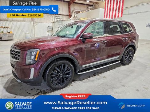 Used 2021 Kia Telluride SX w/ Towing Package FWD image 1