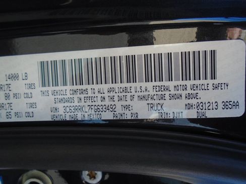 Used 2015 RAM 3500 Laramie Longhorn w/ Convenience Group image 65