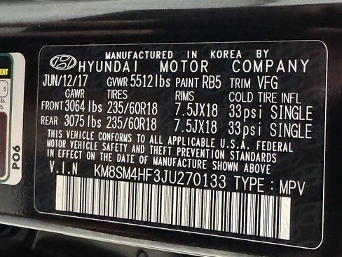 Used 2018 Hyundai Santa Fe SE image 27