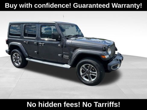 Used 2018 Jeep Wrangler Unlimited Sahara w/ Dual Top Group AWD/4WD image 1