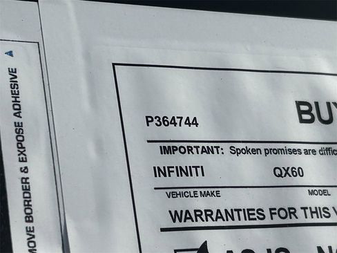 Certified 2023 INFINITI QX60 Luxe w/ Vision Package image 39