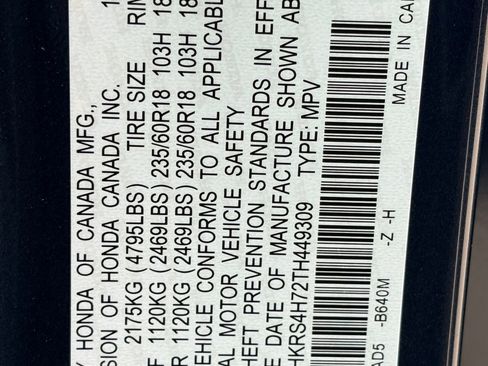 New 2026 Honda CR-V EX-L image 22