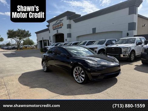 Used 2019 Tesla Model 3 Long Range AWD/4WD image 1