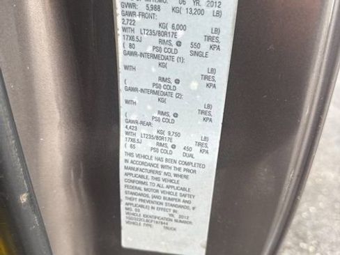 Used 2012 GMC Sierra 3500 W/T w/ Snow Plow Prep Package image 12