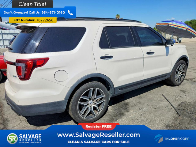 Used 2017 Ford Explorer Sport AWD/4WD image 4