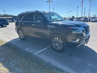 Used 2021 Nissan Armada SL w/ Captain's Chairs Package video 1