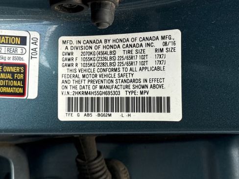 Used 2016 Honda CR-V EX image 23