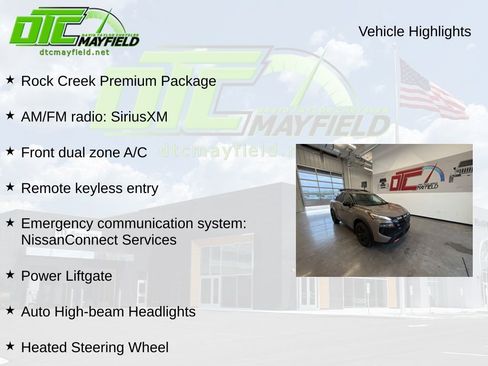 Used 2025 Nissan Rogue SV w/ Rock Creek Premium Package AWD/4WD image 6