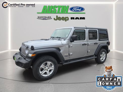 Certified 2018 Jeep Wrangler Unlimited Sport S AWD/4WD image 9