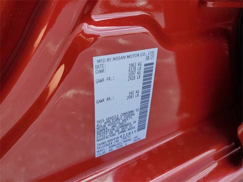 New 2025 Nissan Altima 2.5 SV w/ SV Special Edition Package image 17