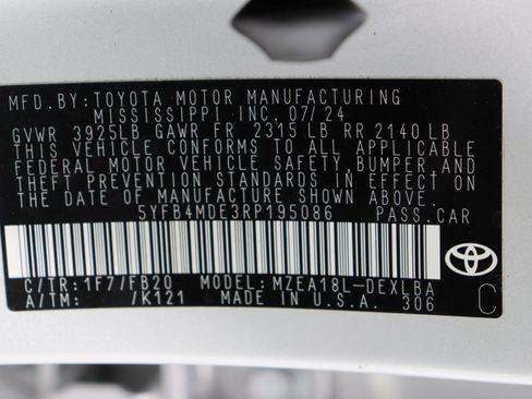 Used 2024 Toyota Corolla LE image 37