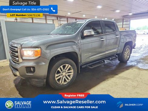 Used 2018 GMC Canyon SLT w/ Driver Alert Package AWD/4WD image 1
