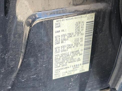 Used 2015 Nissan Frontier SV image 15