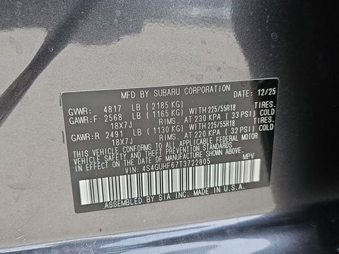 New 2026 Subaru Crosstrek 2.5i Sport w/ Crosstrek Mirror Package AWD/4WD image 39